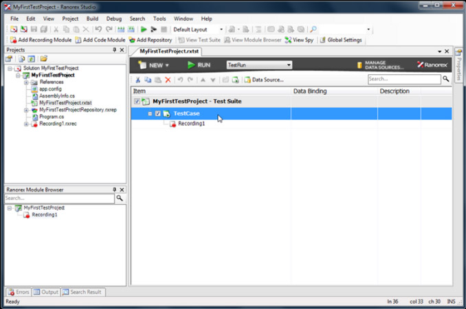 GUI自动测试工具 Ranorex Studio 10.1.0