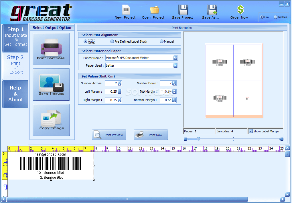 批量条形码生成器 Great Barcode Generator 2.1 注册版