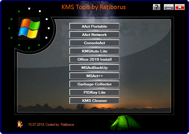 KMS Tools Portable 2021.07.01 Windows和Office激活工具