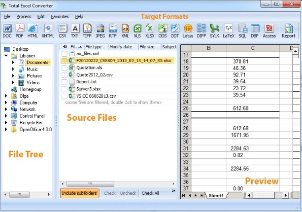 Excel格式转换软件 CoolUtils Total Excel Converter 7.1.0.31 多语言版